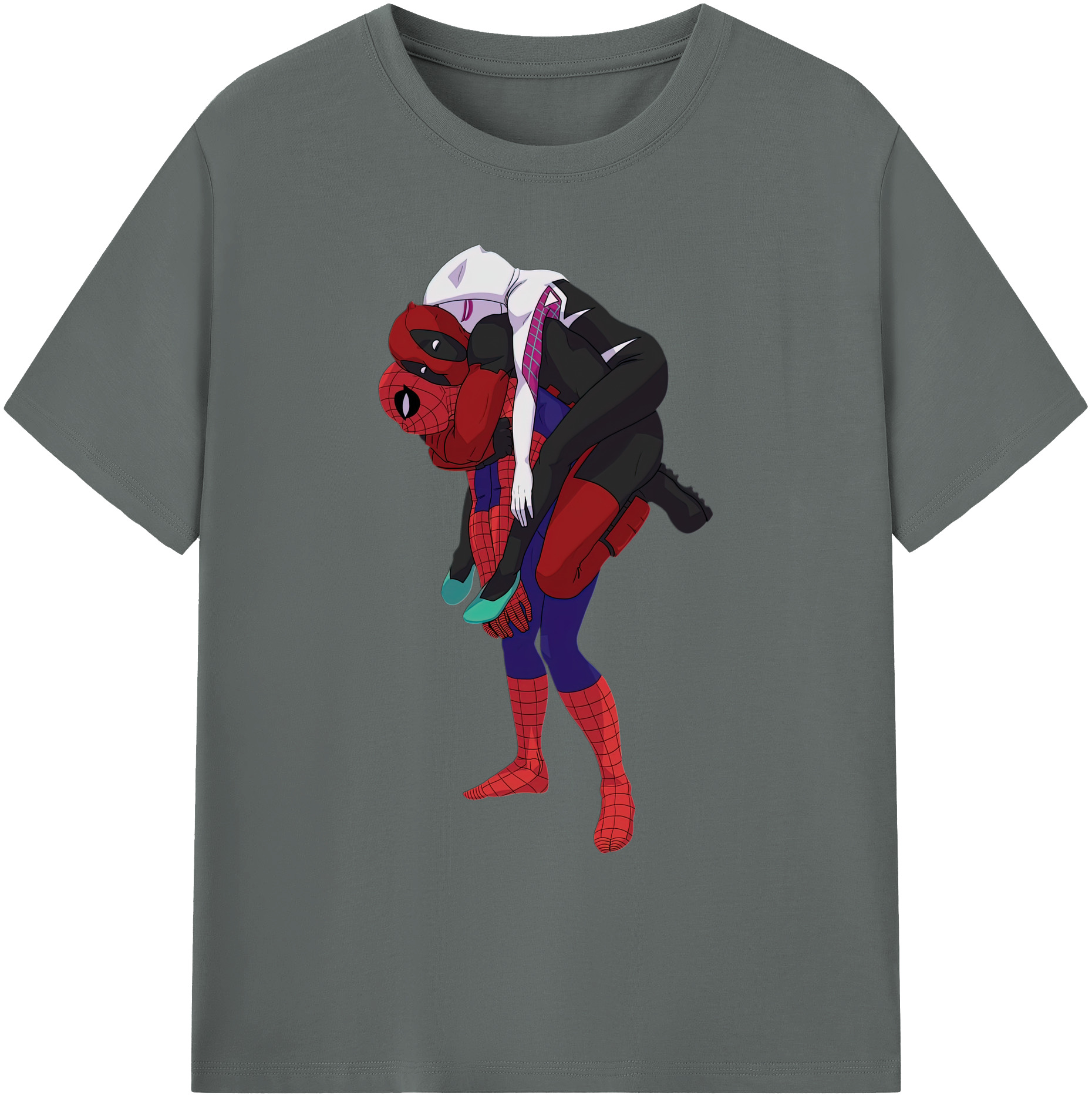 （画像用） Deadpool デッドプール 綿100％ メンズ半袖Tシャツ｜肌触りやわらか＆通気性